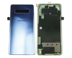Hátlap Samsung Galaxy S10 (SM-G973), akkufedél + ragasztóval GH82-18381C kék (rendelésre)